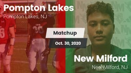 Matchup: Pompton Lakes High vs. New Milford  2020