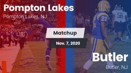 Matchup: Pompton Lakes High vs. Butler  2020