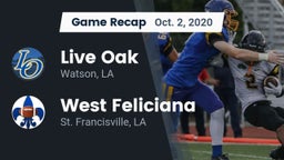 Recap: Live Oak  vs. West Feliciana  2020