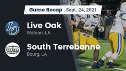 Recap: Live Oak  vs. South Terrebonne  2021