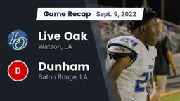 Recap: Live Oak  vs. Dunham  2022