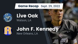 Recap: Live Oak  vs. John F. Kennedy  2022