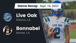Recap: Live Oak  vs. Bonnabel  2023