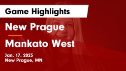 New Prague  vs Mankato West  Game Highlights - Jan. 17, 2023