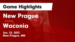 New Prague  vs Waconia  Game Highlights - Jan. 23, 2023