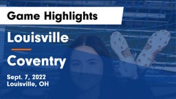 Louisville  vs Coventry  Game Highlights - Sept. 7, 2022