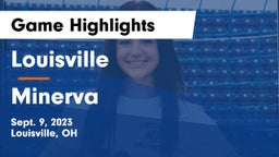 Louisville  vs Minerva Game Highlights - Sept. 9, 2023
