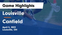 Louisville  vs Canfield  Game Highlights - April 5, 2022