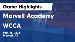 Marvell Academy  vs WCCA Game Highlights - Feb. 16, 2022