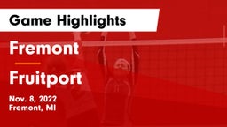Fremont  vs Fruitport  Game Highlights - Nov. 8, 2022