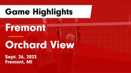 Fremont  vs Orchard View  Game Highlights - Sept. 26, 2023