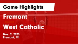 Fremont  vs West Catholic  Game Highlights - Nov. 9, 2023