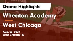 Wheaton Academy  vs West Chicago  Game Highlights - Aug. 25, 2022