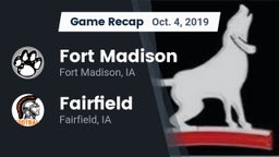 Recap: Fort Madison  vs. Fairfield  2019