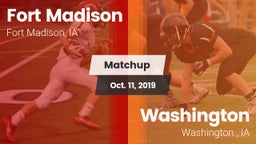 Matchup: Fort Madison High vs. Washington  2019
