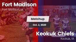 Matchup: Fort Madison High vs. Keokuk Chiefs 2020