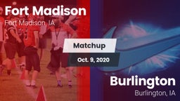 Matchup: Fort Madison High vs. Burlington  2020