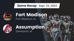 Recap: Fort Madison  vs. Assumption  2023