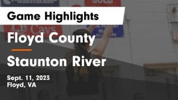 Floyd County  vs Staunton River Game Highlights - Sept. 11, 2023