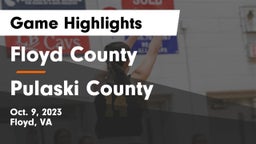 Floyd County  vs Pulaski County  Game Highlights - Oct. 9, 2023
