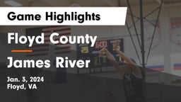 Floyd County  vs James River  Game Highlights - Jan. 3, 2024