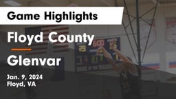 Floyd County  vs Glenvar  Game Highlights - Jan. 9, 2024