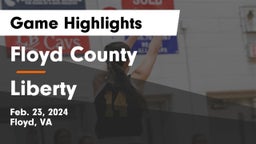 Floyd County  vs Liberty Game Highlights - Feb. 23, 2024