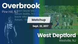 Matchup: Overbrook High vs. West Deptford  2017
