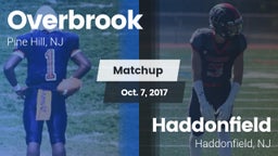 Matchup: Overbrook High vs. Haddonfield  2017