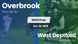 Matchup: Overbrook High vs. West Deptford  2018