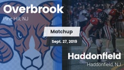 Matchup: Overbrook High vs. Haddonfield  2019