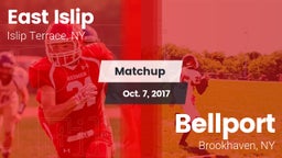 Matchup: East Islip vs. Bellport  2017