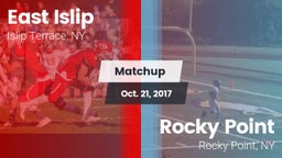 Matchup: East Islip vs. Rocky Point  2017