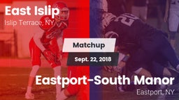 Matchup: East Islip vs. Eastport-South Manor  2018