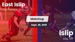 Matchup: East Islip vs. Islip  2018