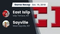 Recap: East Islip  vs. Sayville  2018