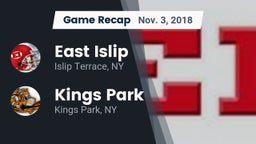 Recap: East Islip  vs. Kings Park   2018