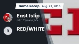 Recap: East Islip  vs. RED/WHITE 2018