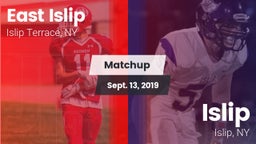 Matchup: East Islip vs. Islip  2019