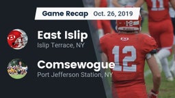 Recap: East Islip  vs. Comsewogue  2019