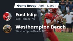 Recap: East Islip  vs. Westhampton Beach  2021