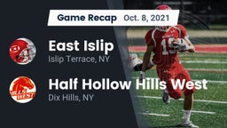 Recap: East Islip  vs. Half Hollow Hills West  2021