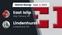 Recap: East Islip  vs. Lindenhurst  2022