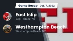 Recap: East Islip  vs. Westhampton Beach  2022