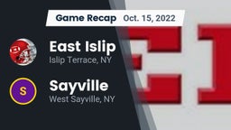 Recap: East Islip  vs. Sayville  2022