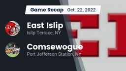 Recap: East Islip  vs. Comsewogue  2022