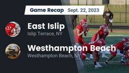 Recap: East Islip  vs. Westhampton Beach  2023