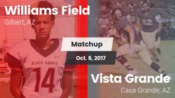 Matchup: Williams Field High vs. Vista Grande  2017