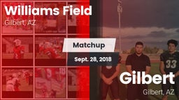 Matchup: Williams Field High vs. Gilbert  2018