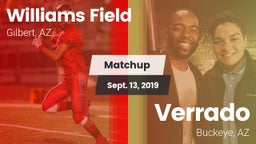 Matchup: Williams Field High vs. Verrado  2019